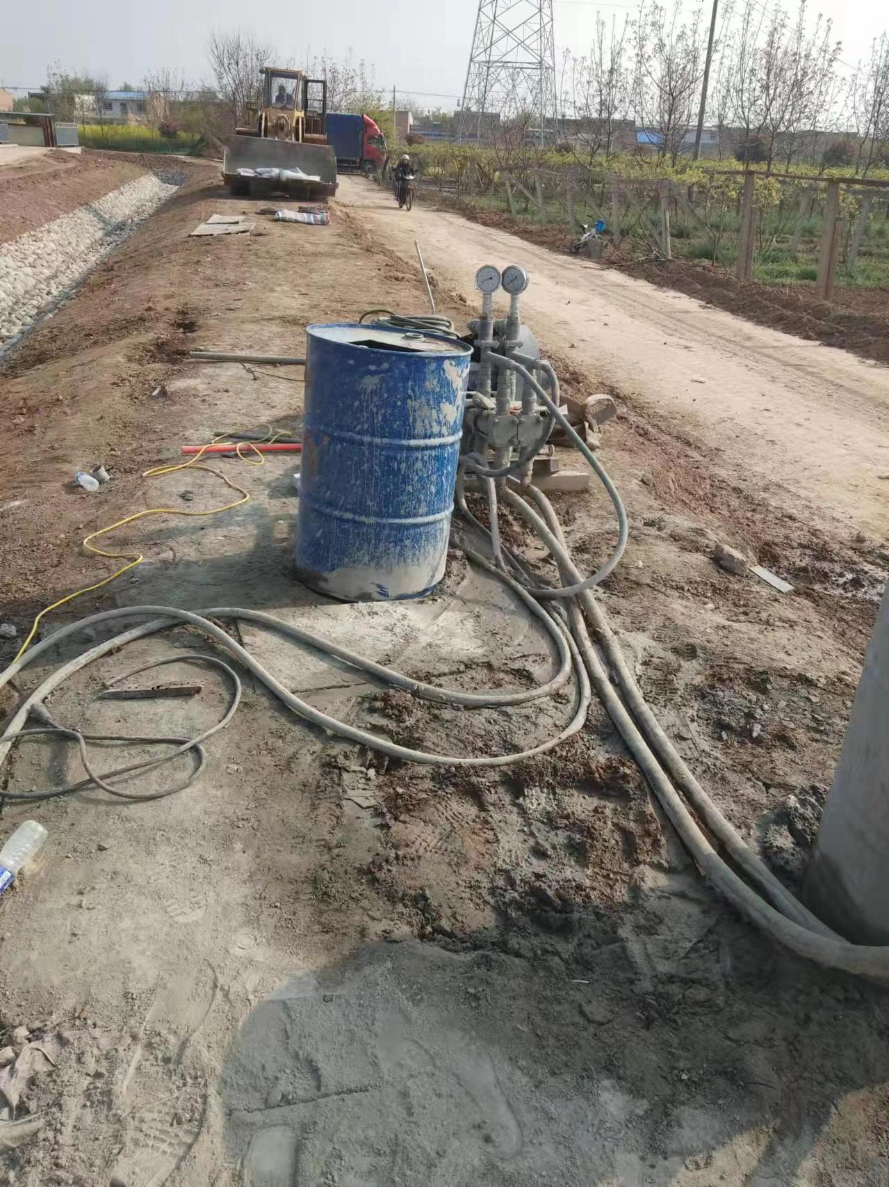 清河门顶管注浆